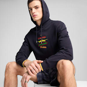 Road To Unity Graphic Men's Hoodie, New Navy, extralarge-IND