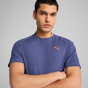 HOOPS x PUMATECH Men's Graphic Tee, Blue Crystal, extralarge