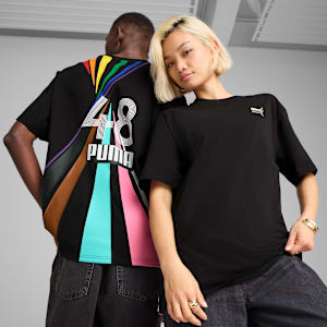 Playera holgada EQUAL LOVE CONFEDERATION, PUMA Black, extralarge