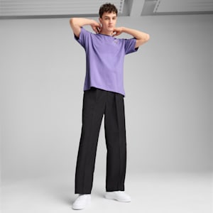 EQUAL LOVE CONFEDERATION Relaxed Fit Graphic Tee, Lavender Alert, extralarge-IND