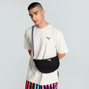 EQUAL LOVE CONFEDERATION Relaxed Fit Graphic Tee, Alpine Snow, extralarge-IND