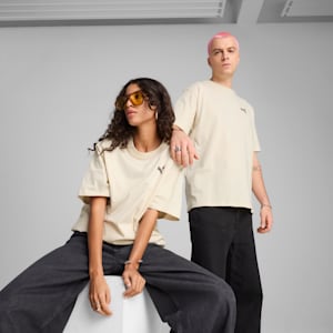 ユニセックス イコール ラブ コンフェデレーション リラックス 半袖 Tシャツ, Alpine Snow, extralarge-JPN