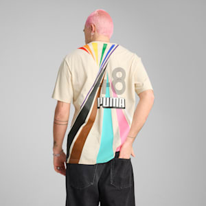 ユニセックス イコール ラブ コンフェデレーション リラックス 半袖 Tシャツ, Alpine Snow, extralarge-JPN