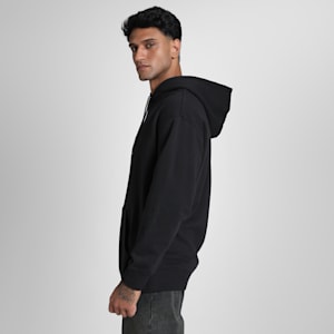 EQUAL LOVE CONFEDERATION Relaxed Fit Graphic Hoodie, PUMA Black, extralarge-IND