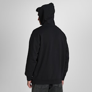 EQUAL LOVE CONFEDERATION Relaxed Fit Graphic Hoodie, PUMA Black, extralarge-IND