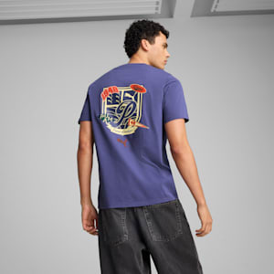 SPORTS LEGACY Graphic Men's Tee, Blue Crystal, extralarge-IND