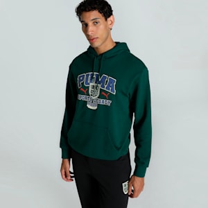 SPORTS LEGACY Graphic Men's Hoodie, Dark Myrtle, extralarge-IND