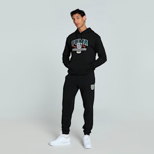 SPORTS LEGACY Graphic Men's Sweat Pants, PUMA Black, extralarge-IND