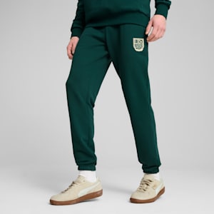 SPORTS LEGACY Graphic Men's Sweat Pants, Dark Myrtle, extralarge-IND