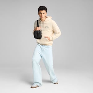 Sudadera con capucha para hombre PUMA Hotel GRAPHICS, Alpine Snow, extralarge