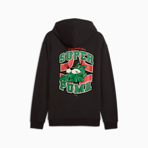 Sudadera con capucha para hombre Super PUMA GRAPHICS, PUMA Black, extralarge