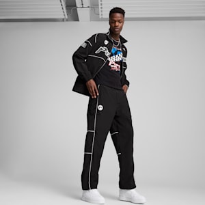 Chamarra de pista para hombre Relaxed SDS, PUMA Black, extralarge
