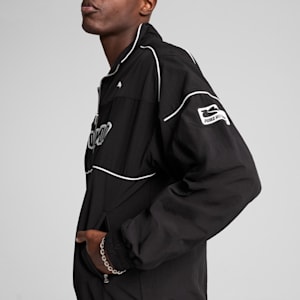 Chamarra de pista para hombre Relaxed SDS, PUMA Black, extralarge