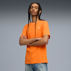 WARDROBE Essentials Tee Men, Orange Glo, large-GBR