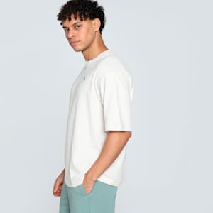 WARDROBE Essentials Men's Boxy Tee, Alpine Snow, extralarge-IND