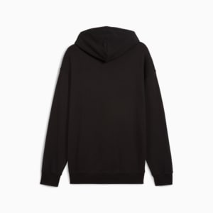 Sudadera holgada con capucha WARDROBE Essentials para hombre, PUMA Black, extralarge
