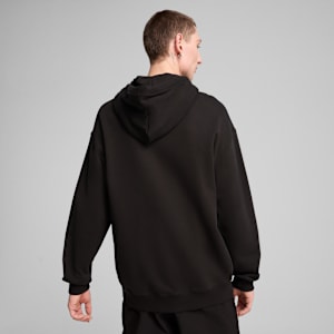 Chandail à capuchon décontracté WARDROBE ESSENTIALS Homme, PUMA Black, extralarge