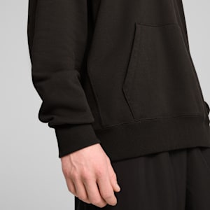 Chandail à capuchon décontracté WARDROBE ESSENTIALS Homme, PUMA Black, extralarge