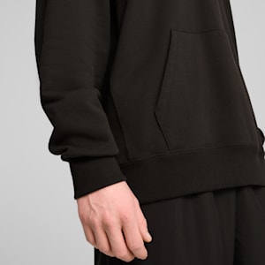 Sudadera holgada con capucha WARDROBE Essentials para hombre, PUMA Black, extralarge