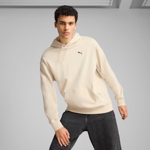 Sudadera holgada con capucha WARDROBE Essentials para hombre, Alpine Snow, extralarge