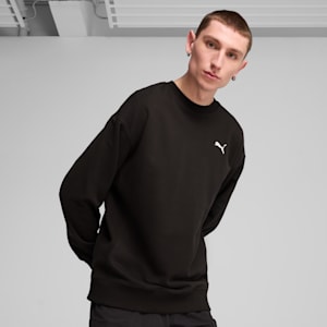 Sudadera WARDROBE Essentials para hombre, PUMA Black, extralarge