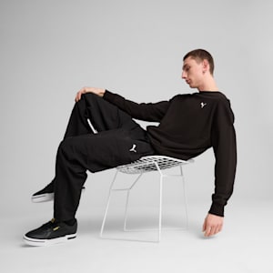 Sudadera WARDROBE Essentials para hombre, PUMA Black, extralarge