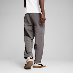 WARDROBE ESSENTIALS Men's Relaxed Cargo Pants, Cast Iron, extralarge