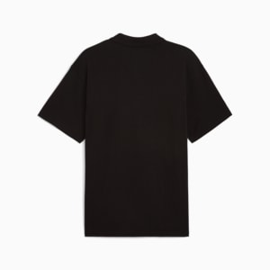 WARDROBE Essentials Pique Men's Relaxed Fit Polo, PUMA Black, extralarge-IND