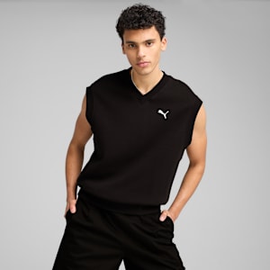 WARDROBE Essentials Relaxed Vest Men, PUMA Black, extralarge-GBR