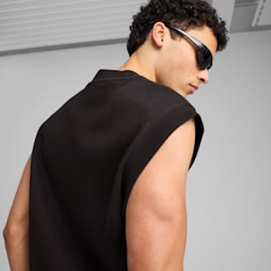 WARDROBE ESSENTIALS Men's Relaxed Vest, PUMA Black, extralarge