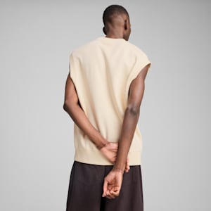 WARDROBE ESSENTIALS Men's Relaxed Vest, Alpine Snow, extralarge