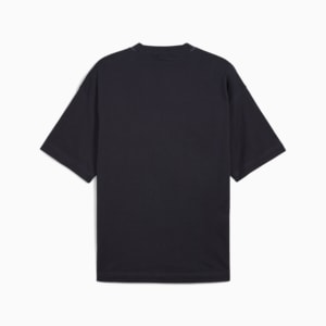 PREMIUM ESSENTIALS Oversized Graphic Tee, New Navy, extralarge