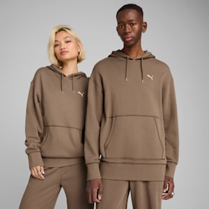 PREMIUM ESSENTIALS Men's Relaxed Hoodie, Totally Taupe, extralarge