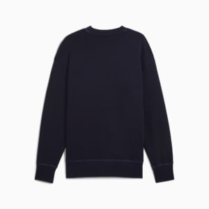 PREMIUM ESSENTIALS Men's Relaxed Graphic Crew, New Navy, extralarge