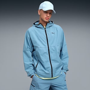 PUMATECH Men's Relaxed Fit Track Jacket, Cool Blue, extralarge-IND