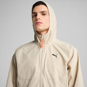 PUMATECH Men's Relaxed Track Jacket, Desert Dust, extralarge