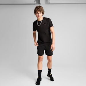 Shorts PUMATECH 6 Hombre, PUMA Black, extralarge