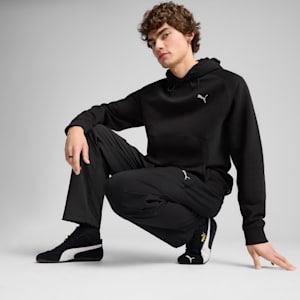 PUMATECH DELTAKNIT Men's Relaxed Fit Hoodie, PUMA Black, extralarge-IND