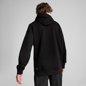 PUMATECH DELTAKNIT Men's Relaxed Fit Hoodie, PUMA Black, extralarge-IND