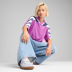 FUTURE ARCHIVE Relaxed Fit Football Jersey, Wild Berry, extralarge-IND