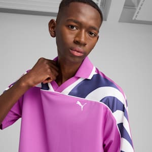 FUTURE ARCHIVE Relaxed Fit Football Jersey, Wild Berry, extralarge-IND