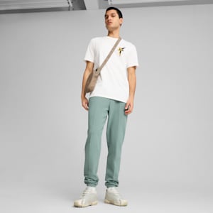 Road To Unity Men's Sweat Pants, Green Moon, extralarge-IND