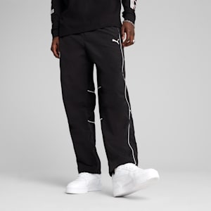 SDS Relaxed Graphic Men's Track Pants, PUMA Black, extralarge