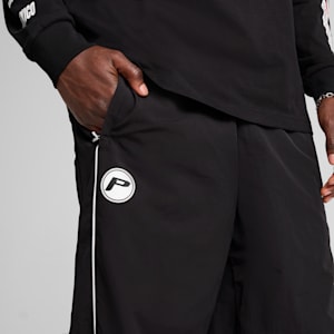 SDS Relaxed Graphic Men's Track Pants, PUMA Black, extralarge