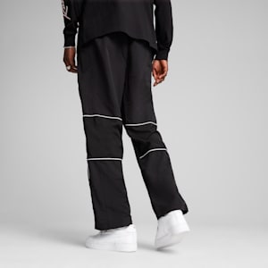 SDS Relaxed Graphic Men's Track Pants, PUMA Black, extralarge