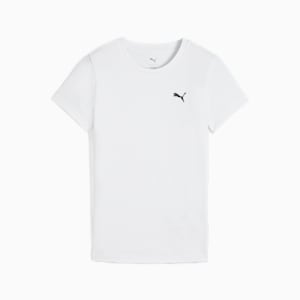 Playera semi-ajustada Essentials para mujer, PUMA White, extralarge