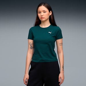 Women's Slim Fit Tee, Green Terrain, extralarge-IND