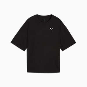 Playera oversize WARDROBE Essentials para hombre, PUMA Black, extralarge