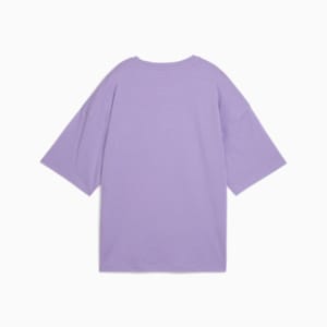 Playera oversize WARDROBE Essentials para hombre, Lavender Alert, extralarge