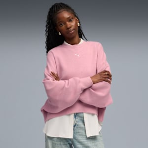 Sudadera WARDROBE Essentials para hombre, Poised Pink, extralarge